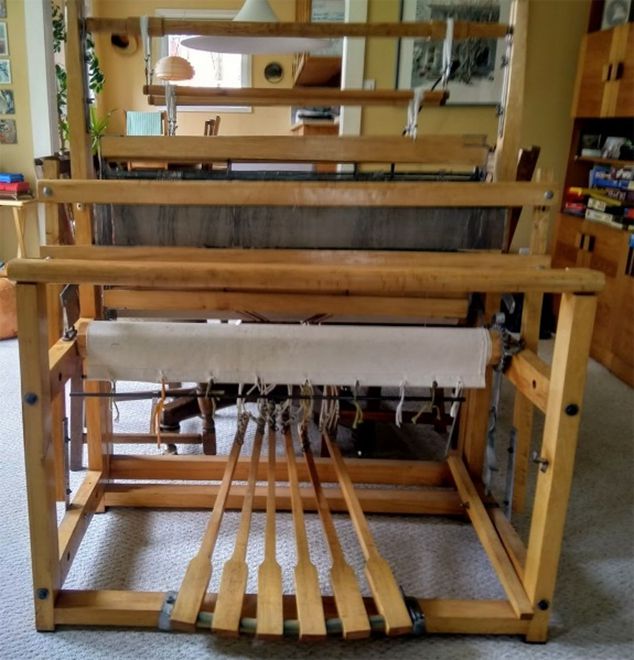 36 inch Home Built Loom and Bench